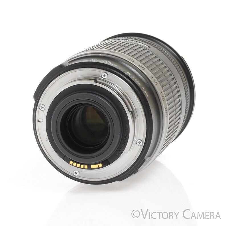 Canon EF-S 18-200mm f3.5-5.6 IS Macro Telephoto Zoom Lens -Clean in Box- - Victory Camera