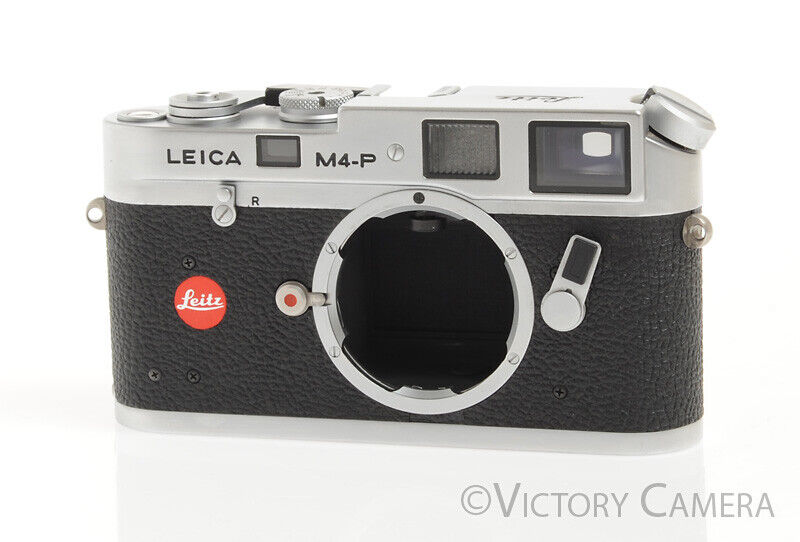 Leica Leitz M4-P Rare Chrome 35mm Rangefinder Camera -Clean-
