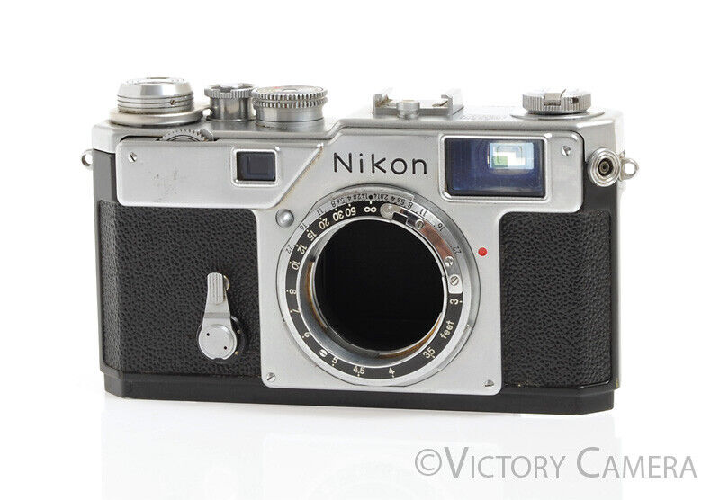 Nikon S3 Chrome 35mm Rangefinder Camera Body (only) [AS-IS] - Victory Camera