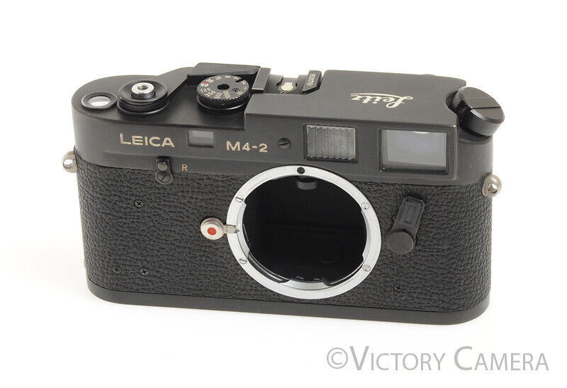 Leica M4-2 Black 35mm Rangefinder Camera -Nice-