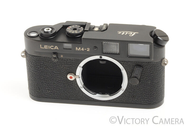 Leica M4-2 Black 35mm Rangefinder Camera -Nice- - Victory Camera