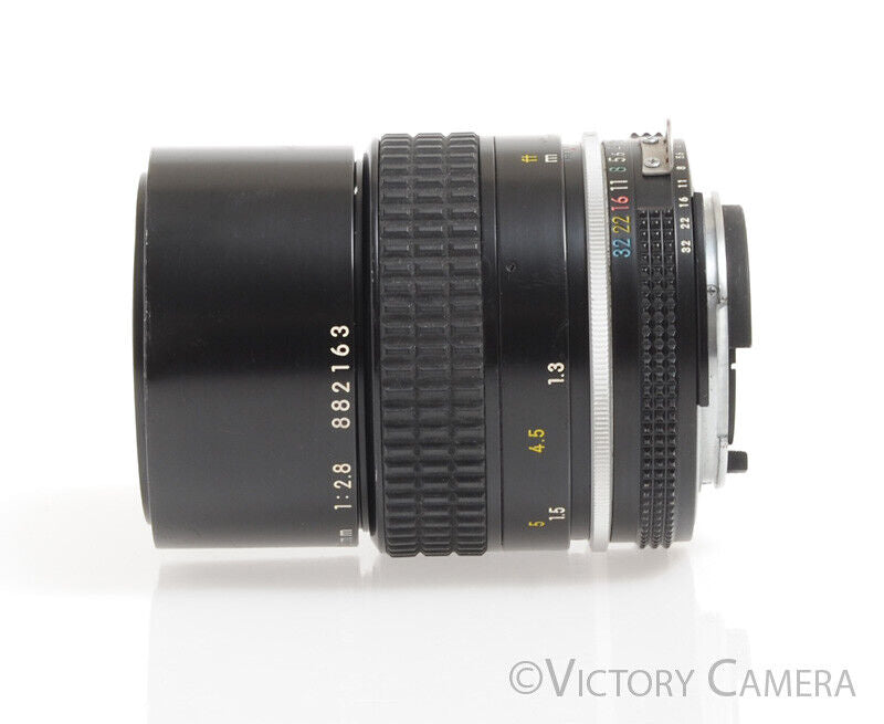 Nikon Nikkor 135mm f2.8 AI Manual Focus Telephoto Prime Lens -Read- - Victory Camera