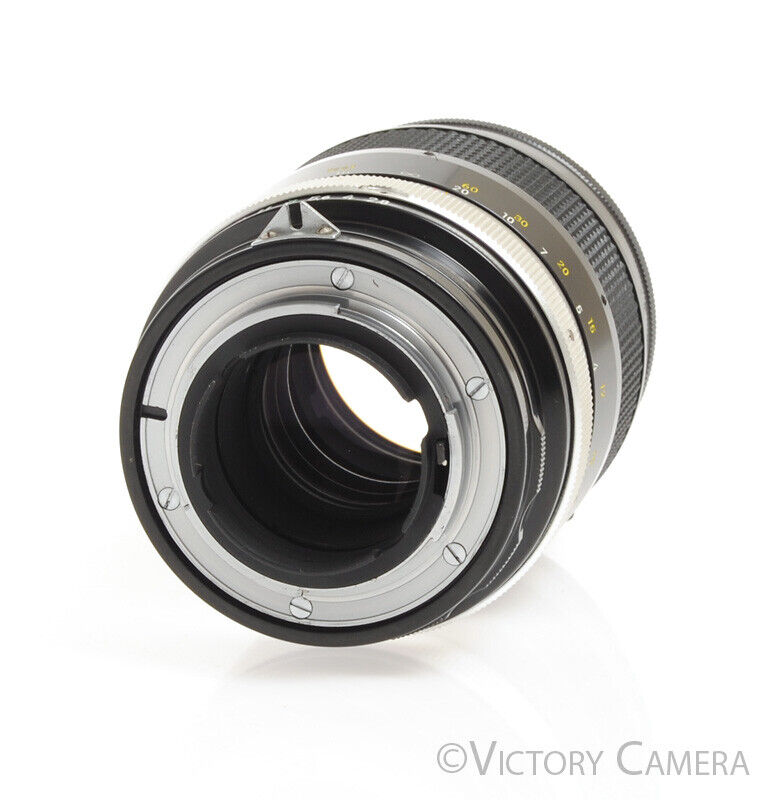 Nikon Nikkor-Q Auto 135mm f2.8 Photomic non-AI Prime Lens -Clean in Bubble-