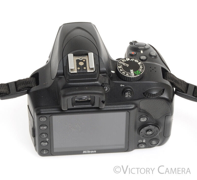 Nikon D3400 24.2MP Digital SLR Camera Body w/ Charger - Victory Camera
