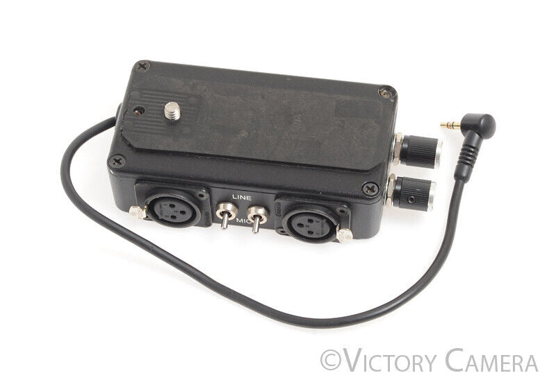BeachTek DXA-4 Dual XLR Adapter to 1/8&quot; Portable Microphone Mixer  [EXC-] - Victory Camera