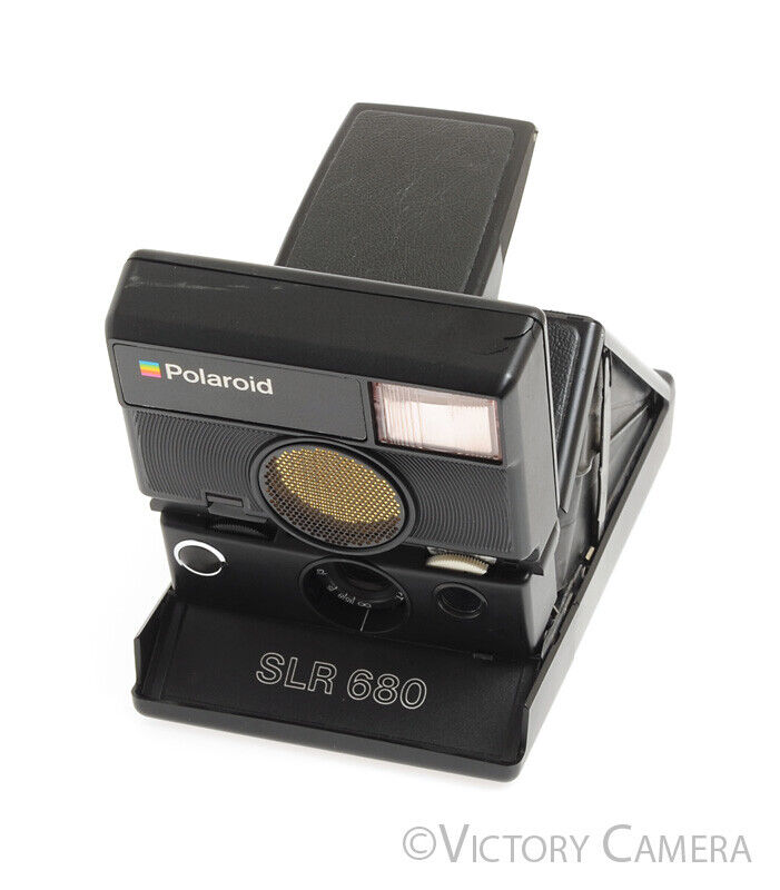 Polaroid SLR 680 Autofocus Instant Camera w/ Flash -Nice-