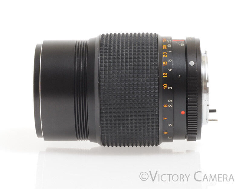 Konica Hexar AR 135mm f3.5 Manual Focus Lens w/ Hood -Bargain, Light Marks-