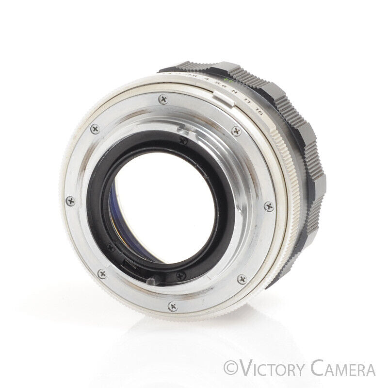 Minolta Rokkor-PF MC 58mm F1.4 Prime Lens -Clean-