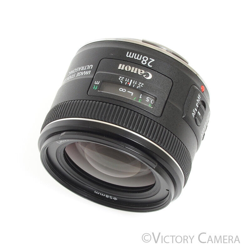 Canon 28mm F2.8 EF IS USM Wide-Angle Prime Lens