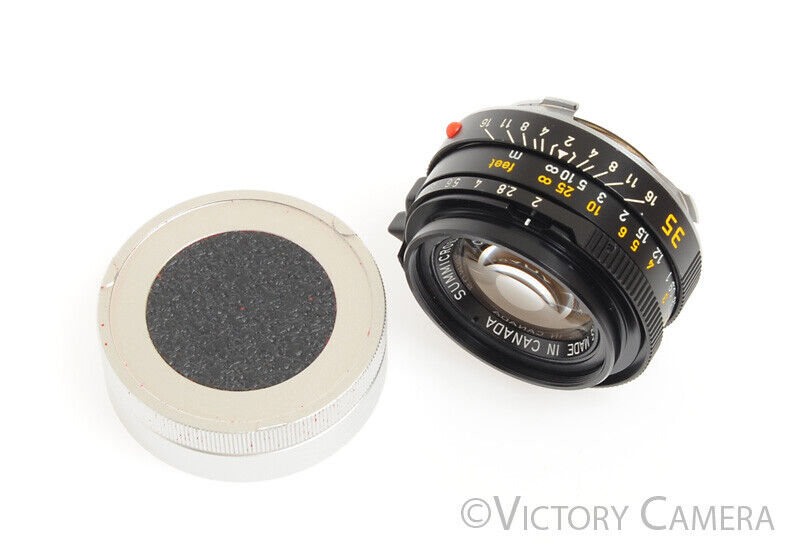 Leica Summicron-M 35mm f2 V4 &quot;KING OF BOKEH&quot; Wide Angle Lens -Clean- - Victory Camera