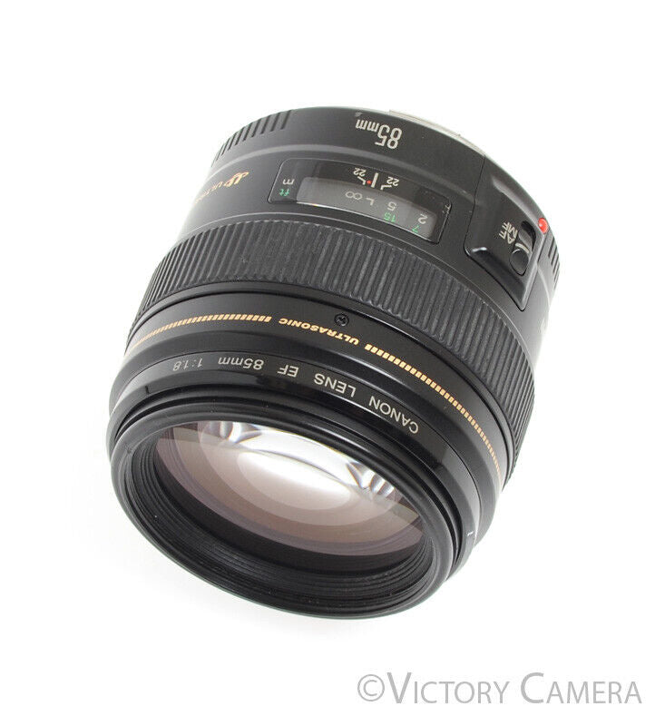 Canon EF 85mm F1.8 USM Portrait Prime Lens -Clean- - Victory Camera