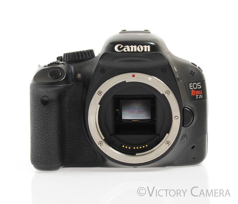 Canon EOS Rebel T2i 18MP DSLR Camera Body [AS-IS] - Victory Camera