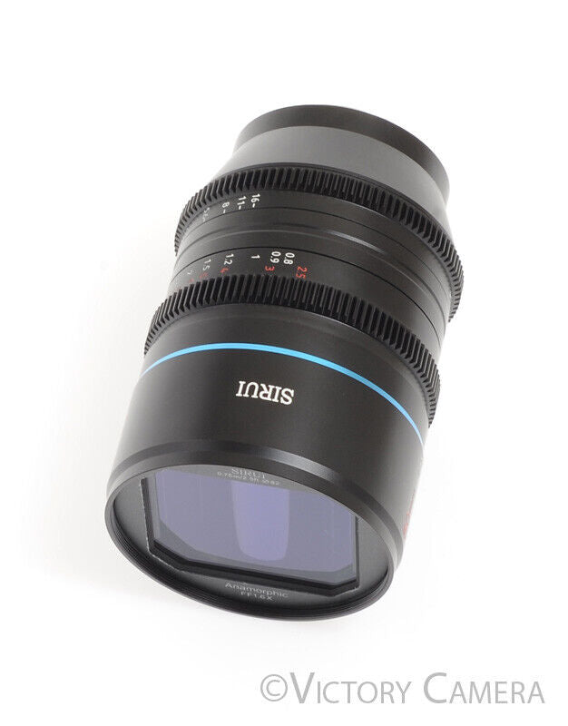 Sirui 50mm T2.9 Anamorphic Full Frame 1.6x Prime Lens for Canon RF -Very Clean- - Victory Camera
