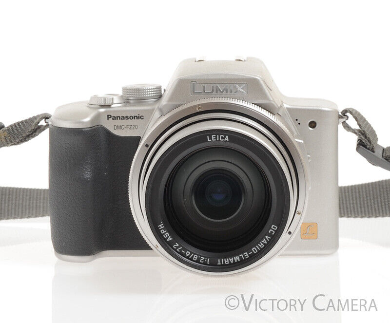Panasonic Lumix DMC-FZ20 5MP Digital Camera w/ 25-600mm Leica Lens -Nice- [EXC] - Victory Camera