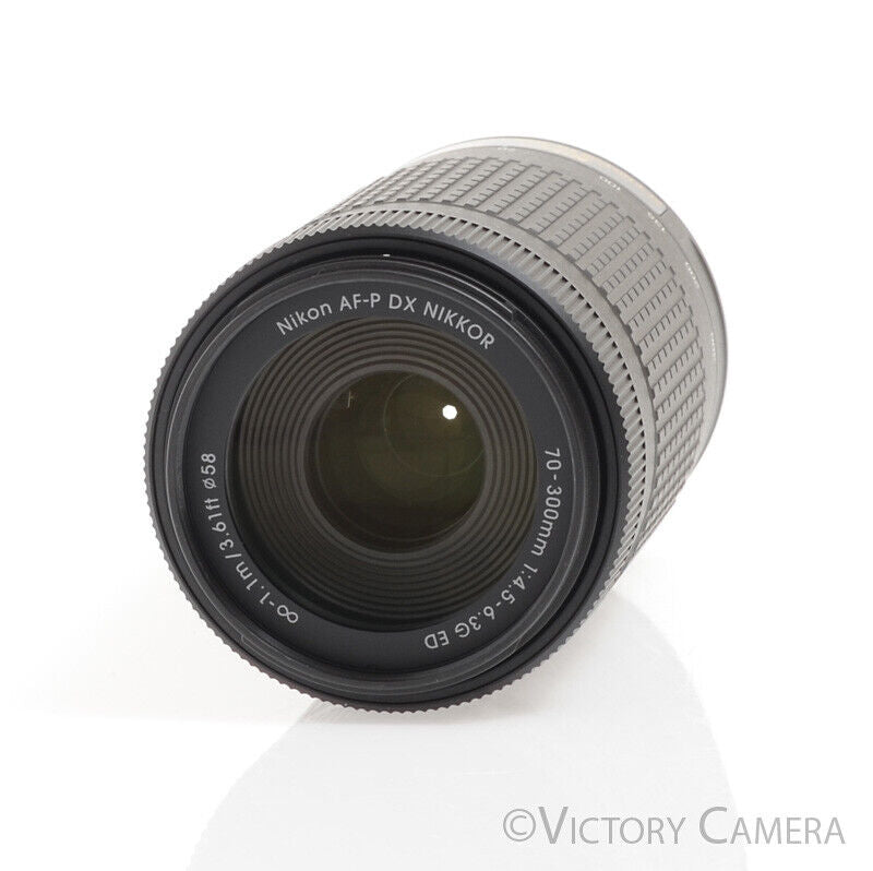 Nikon Nikkor AF-P DX 70-300mm f4.5-6.3 G ED Telephoto Zoom Lens  [Mint-] - Victory Camera