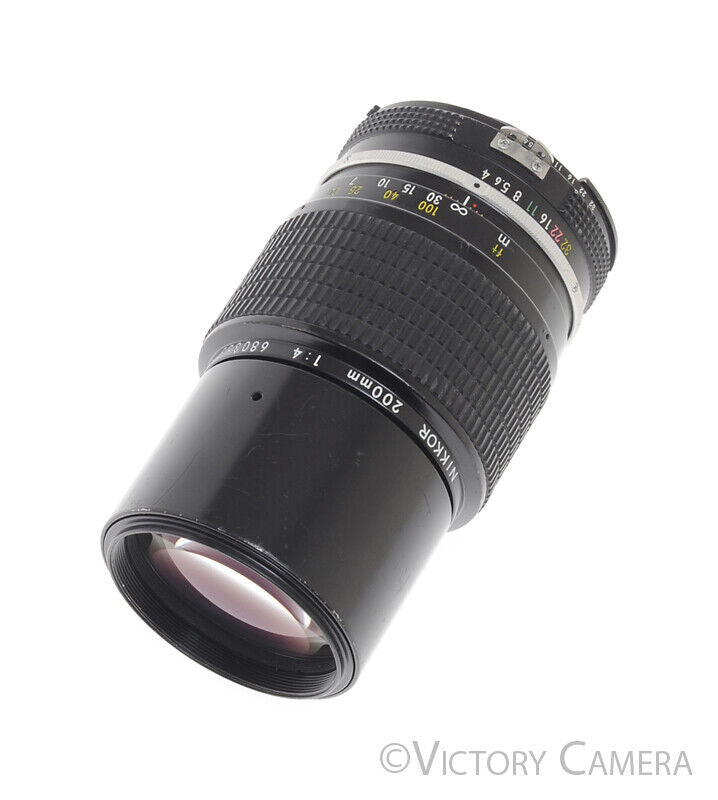 Nikon Nikkor 200mm f4 AI Lens