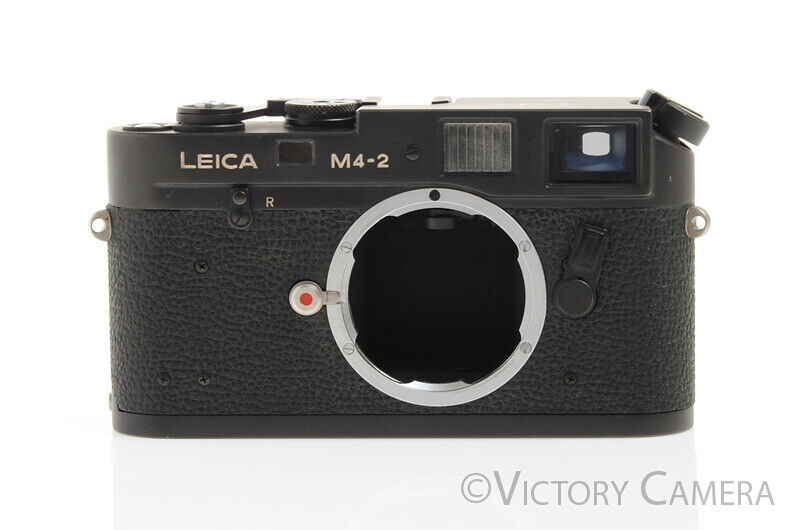 Leica M4-2 Black 35mm Rangefinder Camera -Nice- - Victory Camera
