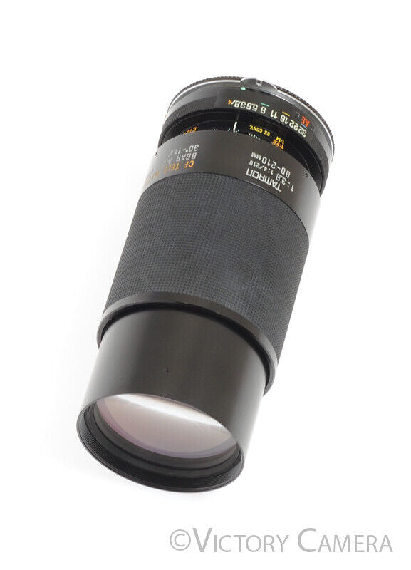 Tamron CF Telephoto Macro 80-210mm f3.8-4 Adaptall to Nikon AI Mount Lens - Victory Camera