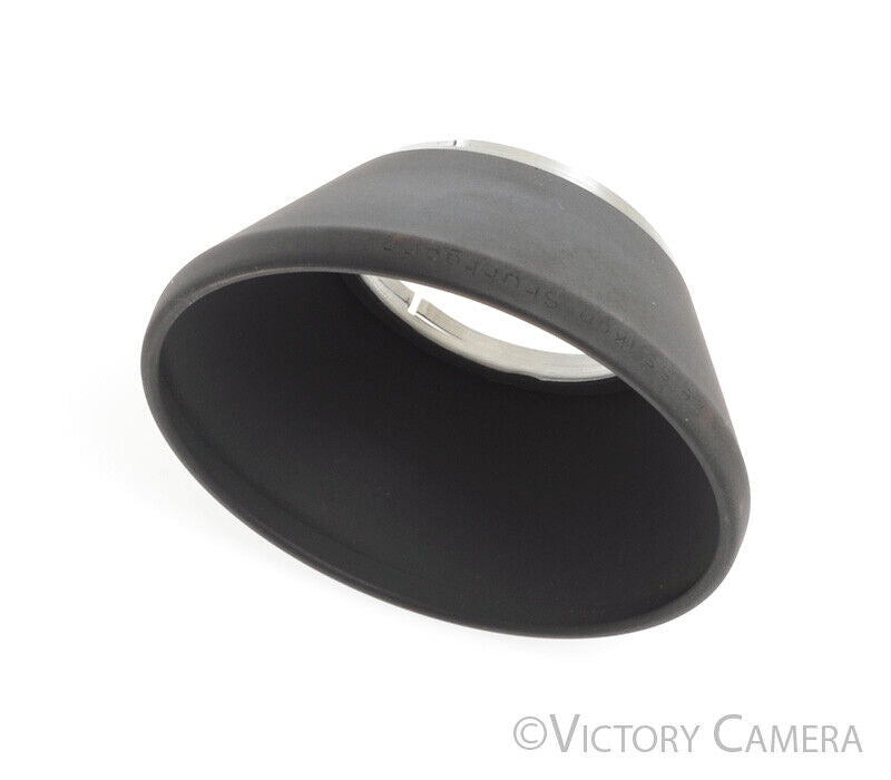 Zeiss A37 1114 Ikon Stuttgart Black Metal Push On Lens Shade / Hood -Nice-