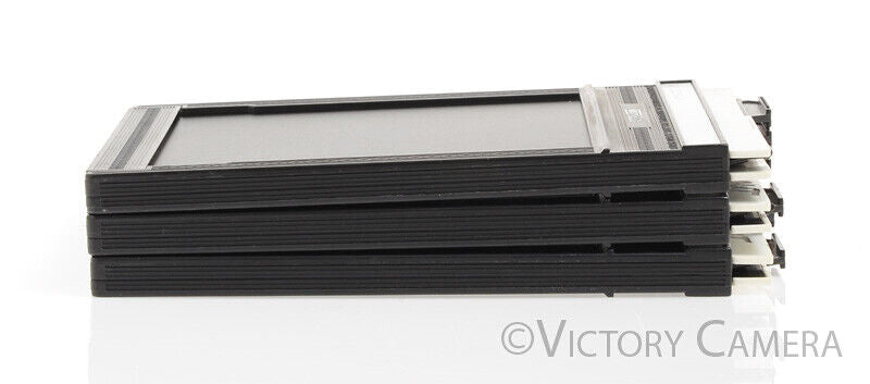 3 x Fidelity Elite 4x5 View Camera Film Holders -Clean-