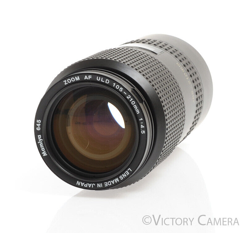 Mamiya Zoom Autofocus 105-210mm f4.5 ULD Autofocus Lens for 645AF - Victory Camera