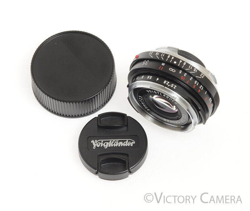 Voigtlander 35mm f2.5 Color Skopar P II Wide Angle Lens for M Mount