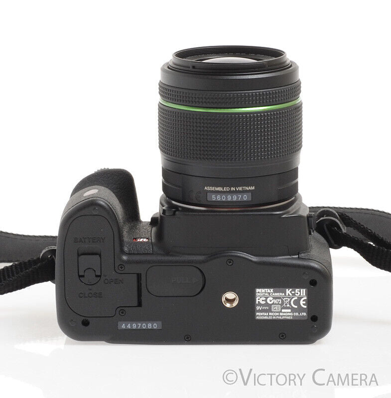 Pentax K-5 II 16.3MP Digital SLR w/ Pentax-DA 18-55mm f3.5-5.6 Zoom Lens -Clean-