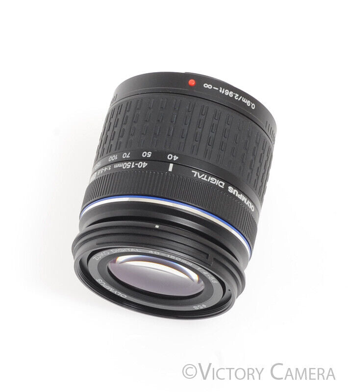 Olympus Zuiko Digital 40-150mm f4-5.6 ED Four Thirds Autofocus Lens [EXC+] - Victory Camera