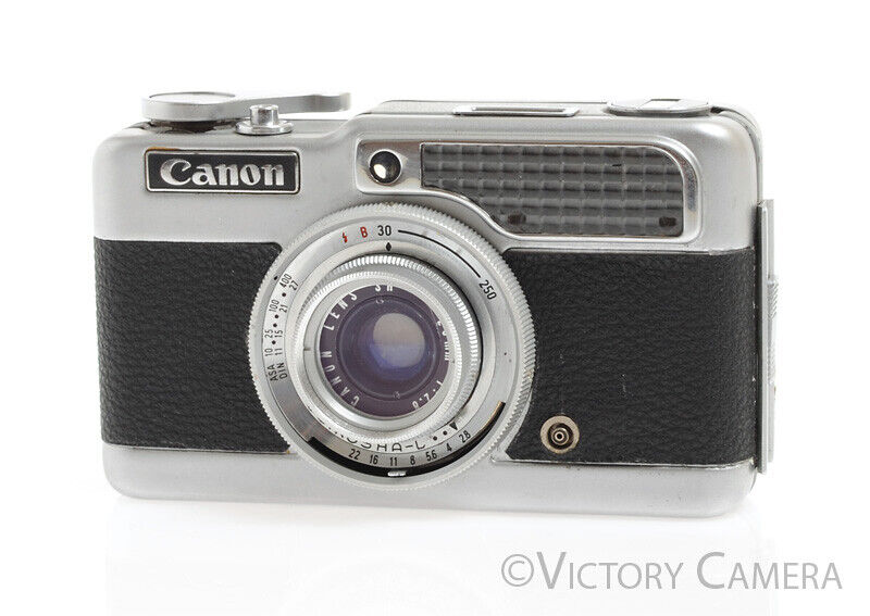 Canon Demi 35mm Half Frame Camera w/ 28mm F2.8 Lens