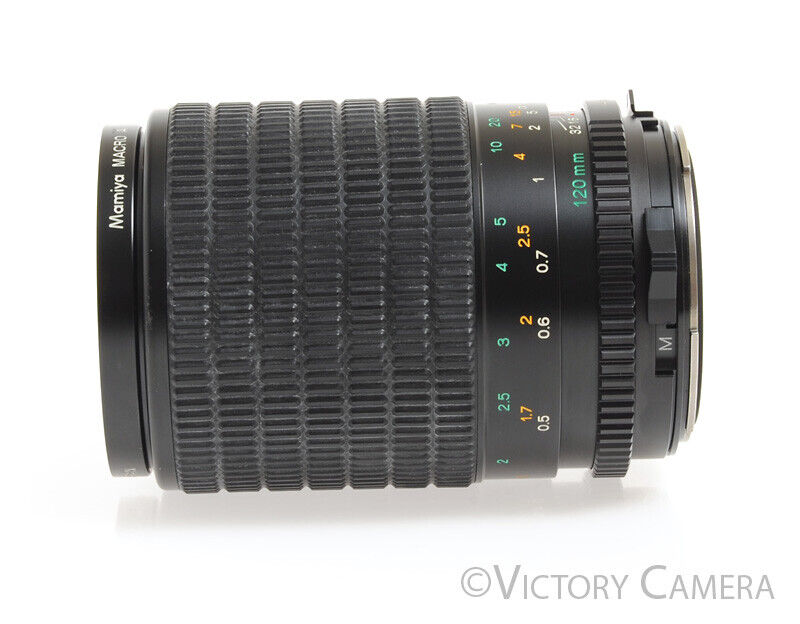 Mamiya 645 120mm F4 M 1:1 Macro A Manual Focus Telephoto Prime Lens -Clean- - Victory Camera