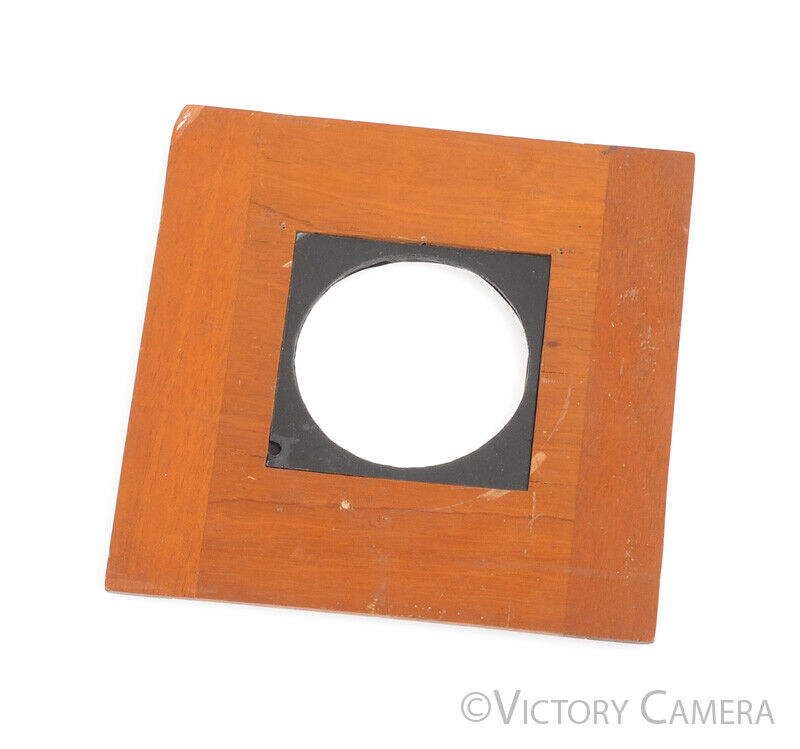 Deardorf #4 65mm 6&quot; Lens Board for 4x5 / 5x7 Cameras -Nice- [EXC] - Victory Camera