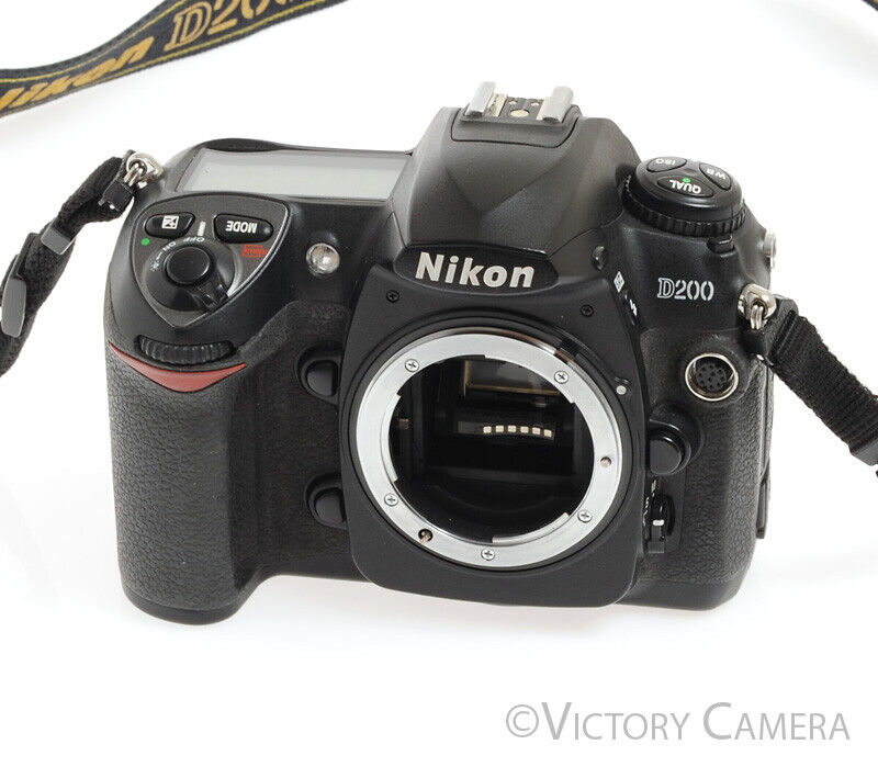 Nikon D200 Digital SLR Camera Body w/ Charger - Victory Camera