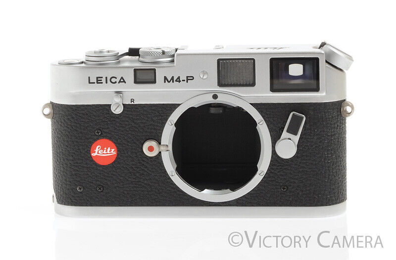 Leica Leitz M4-P Rare Chrome 35mm Rangefinder Camera -Clean- - Victory Camera