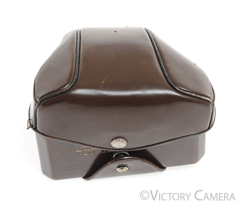 Nikon F Eveready Brown Leather Camera Case - Victory Camera