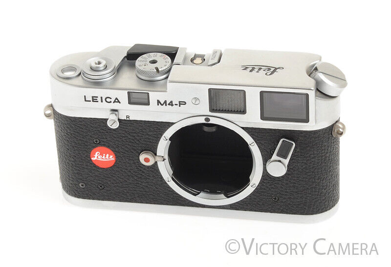 Leica Leitz M4-P Rare Chrome 35mm Rangefinder Camera -Clean- - Victory Camera