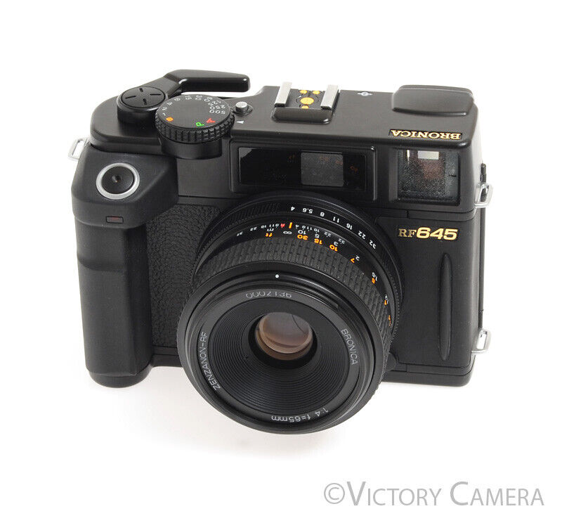 Bronica RF 645 RF645 Medium Format Rangefinder Camera w/ 65mm F4 Wide-Angle Lens