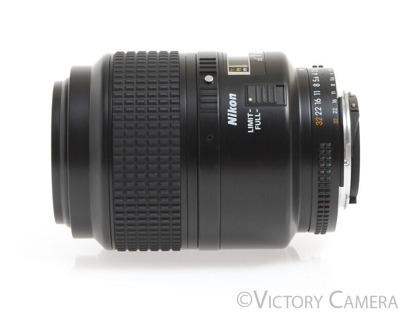 Nikon Micro-Nikkor 105mm F2.8 AF-D Autofocus Telephoto Prime Lens - Victory Camera