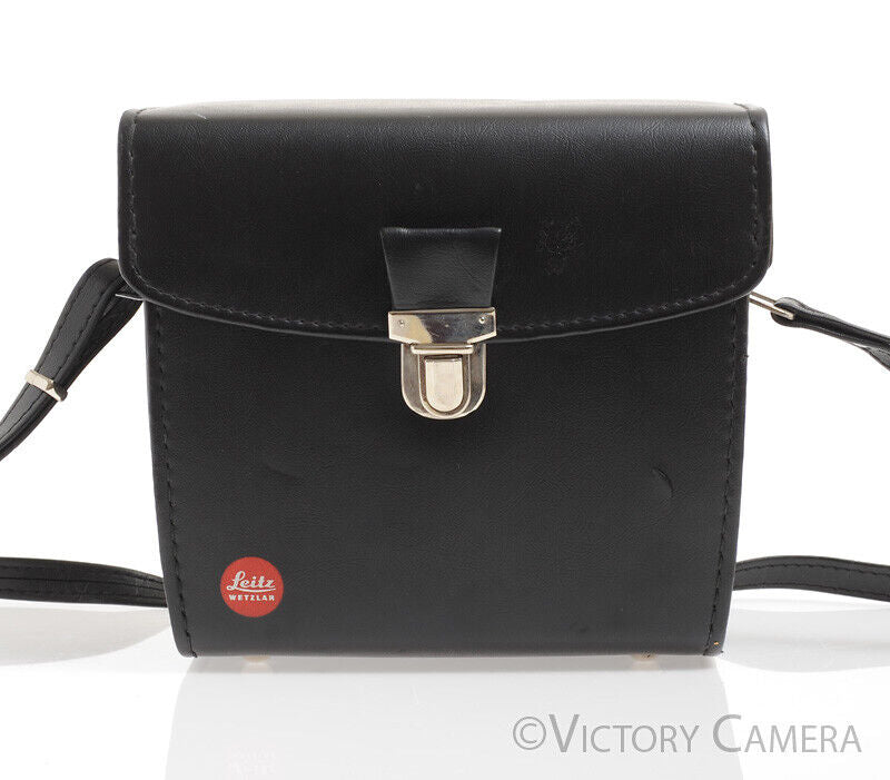 Leica CL Black Leather Camera System Case w/ Red Logo -Clean-