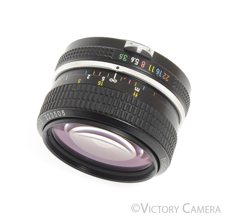 Nikon Nikkor 28mm f3.5 Late Non-AI Wide Angle Prime Lens [EXC] - Victory Camera