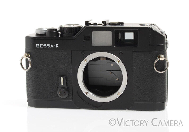 Voigtlander Bessa-R Black L39 Mount Rangefinder Camera Body -Nice- - Victory Camera