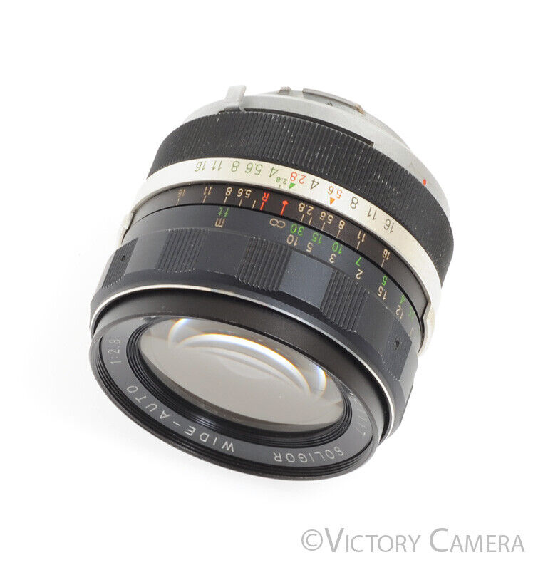 Soligor 28mm f2.8 Auto Wide Angle Lens for Manual Focus Minolta Cameras