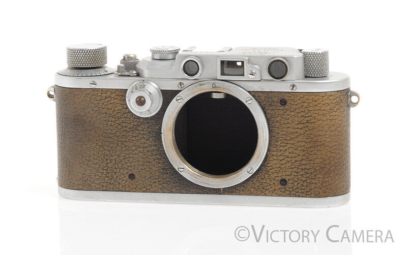 Leica IIIa Camera Body w/ Nice Leather Leica Ever Ready Case