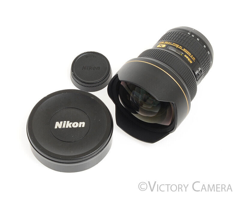 Nikon AF-S Nikkor 14-24mm F2.8 G ED N Wide Angle Zoom Lens -Clean- - Victory Camera