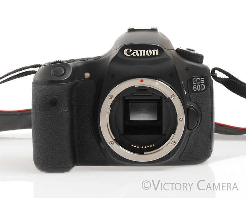 Canon EOS 60D 18MP Digital SLR Camera Body w/ Battery & Charger
