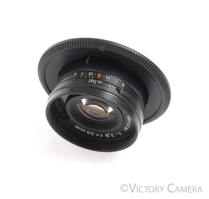 Minox Color-Minotar 35mm f2.8 Wide Angle Lens Modified for Leica L39