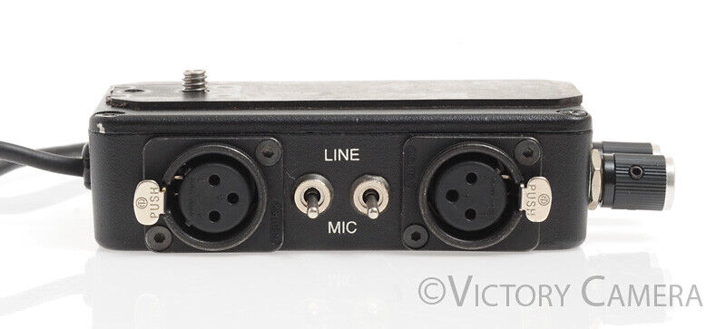 BeachTek DXA-4 Dual XLR Adapter to 1/8&quot; Portable Microphone Mixer  [EXC-] - Victory Camera