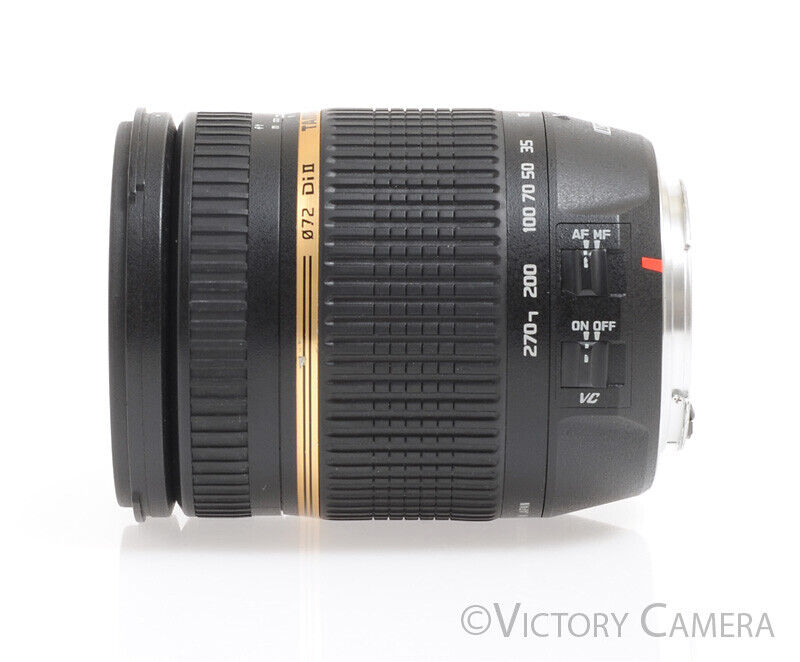 Tamron 18-270mm f3.5-6.3 Di II B003 Lens for Canon EF EOS -Clean- - Victory Camera