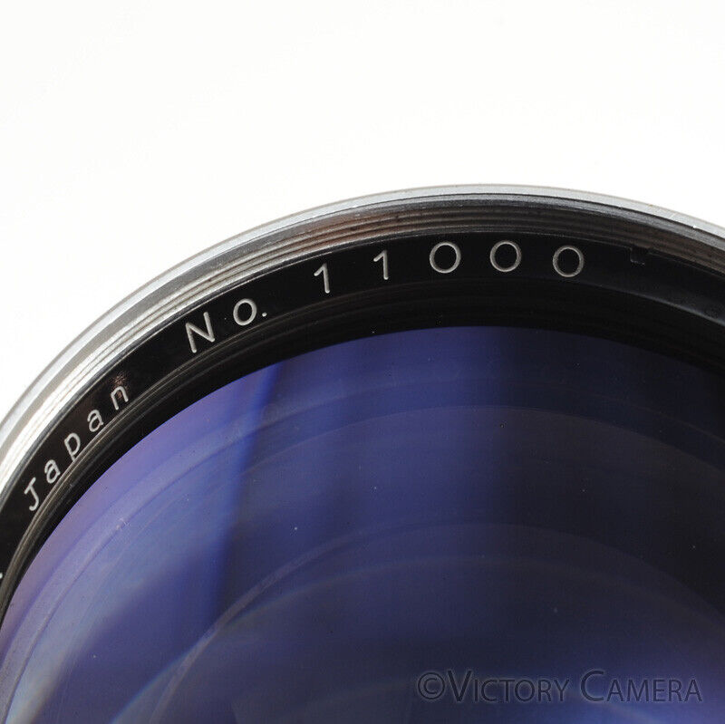 Canon Rare 85mm f1.5 LTM L39 Screw Mount Lens -Very Clean w/ Finder &amp; Case-