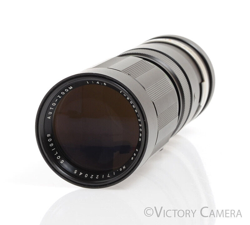 Soligor 90-230mm f4.5 Telephoto Zoom Lens for Beseler Topcon Cameras  [EXC] - Victory Camera
