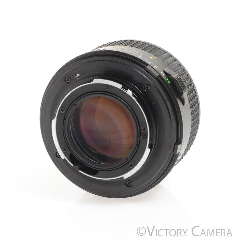 Minolta MD 50mm f1.4 Manual Focus Prime Lens